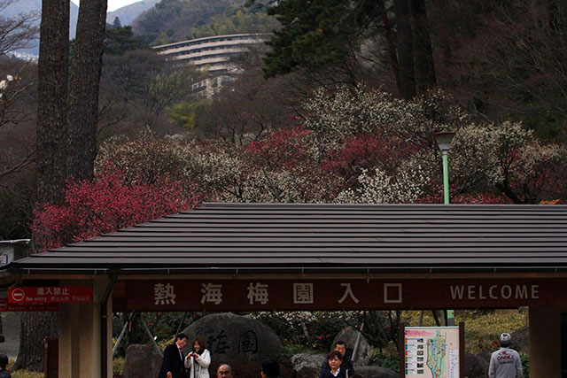 熱海梅園入口