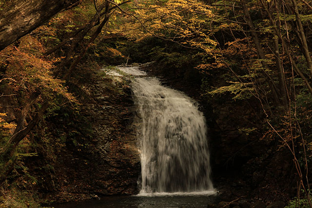 竪琴の滝