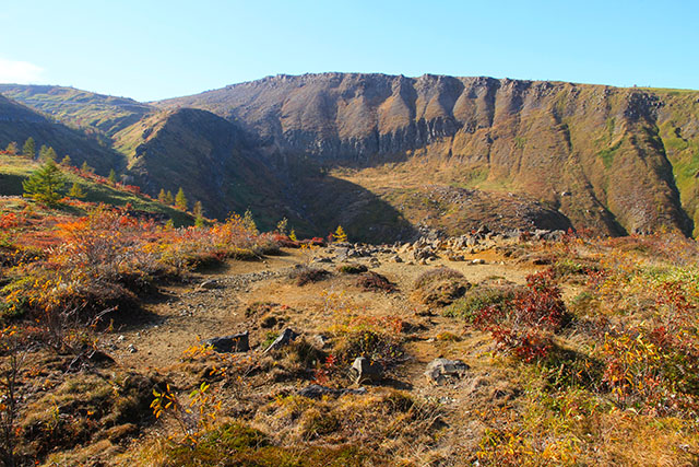 山田峠からの紅葉