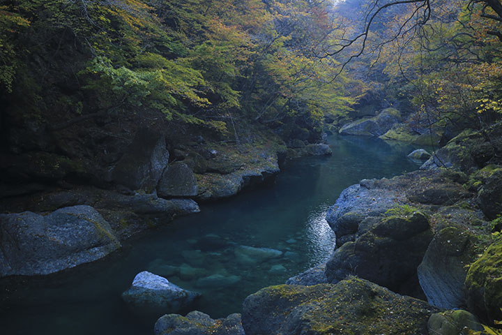 潜竜峡の紅葉
