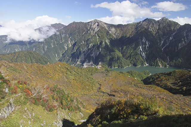 大観峰の紅葉